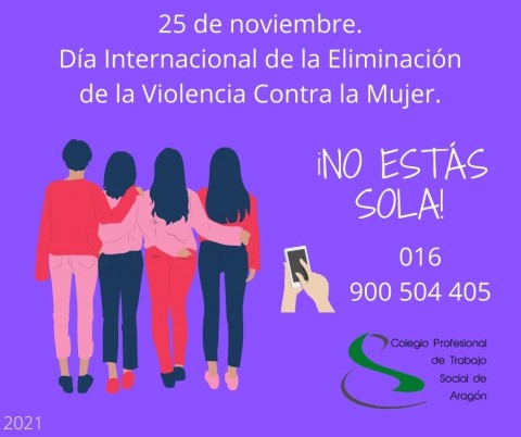 25 de noviembre. Día Internacional de la Eliminación de la Violencia Contra la Mujer. (1)
