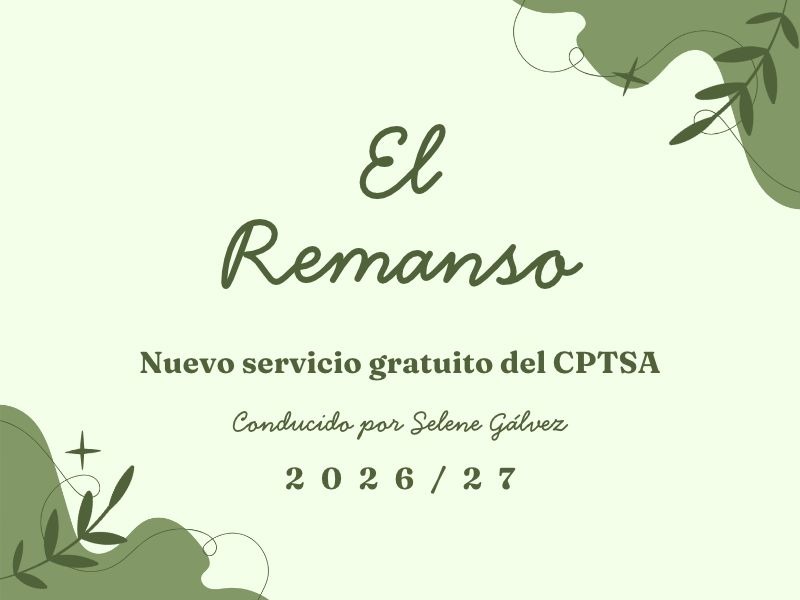 El Remanso. Grupo socioterapéutico gratuito